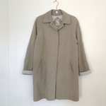 90s Vintage Coat in Soft Faux-Suede / Vintage Raincoat / Vintage 90s Car Coat_Vintage_Gem_Paris